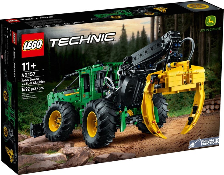 LEGO Technic 42157 John Deere 948L-II Skidder Carousel 2