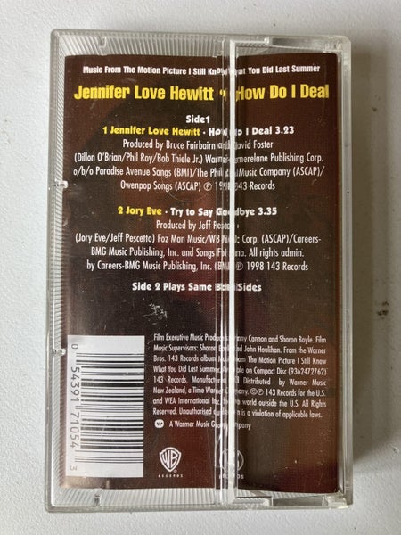 Jennifer Love Hewitt - How Do I Deal Cassette Single Carousel 2
