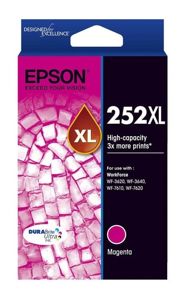 Epson 254XL 252XL High Capacity Ink Cartridge Toner Value Pack Genuine Original Carousel 5