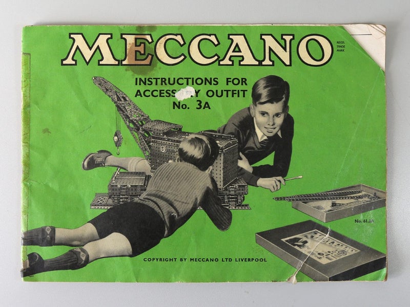 Meccano Instructions for Accessory Outfit No. 3A Carousel 1