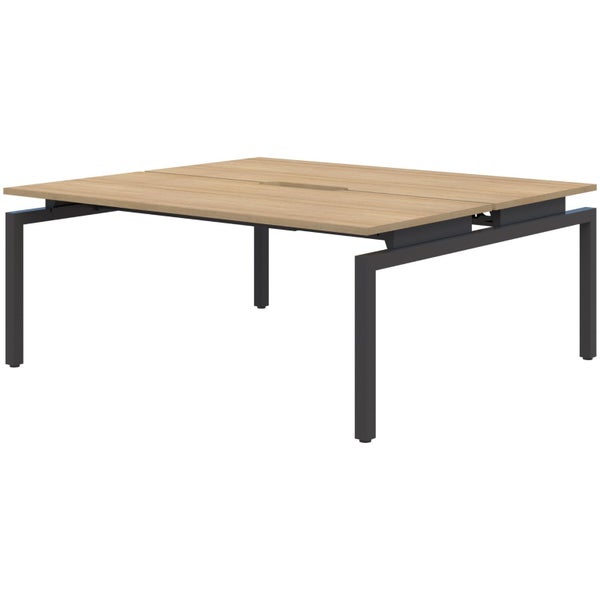 Rapid Balance 2 Pod Back To Back, Classic Oak/Black, 1800mm x 800mm Carousel 1