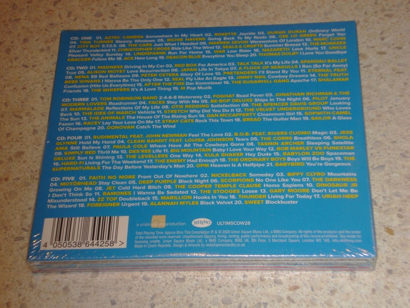 CAR ANTHEMS:THE ULTIMATE COLLECTION *5 CD SET* Carousel 2