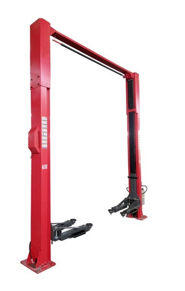 2 Post Car Hoist Lift - 4.5T -Clearfloor Electric Lock Release Carousel 2