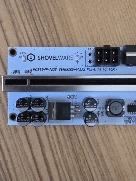 Riser Card VER009S-Plus PCI-E 1X to 16X Crypto Mining Adaptor Carousel 2