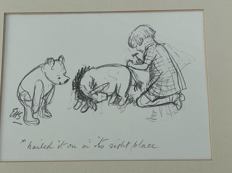 Pooh Bear Sketch Carousel 2