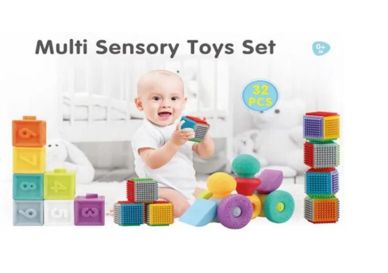 Multi Sensory Blocks Toy Set Carousel 1