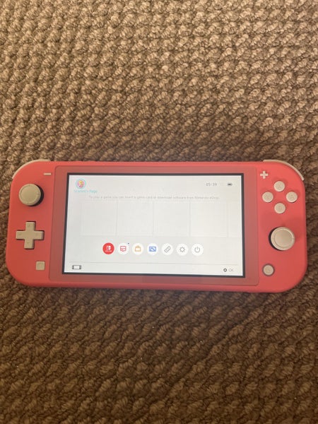 Nintendo Switch Lite Coral Carousel 5