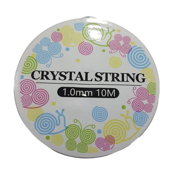 10m 1mm Clear Crystal Stretch Cord Carousel 2