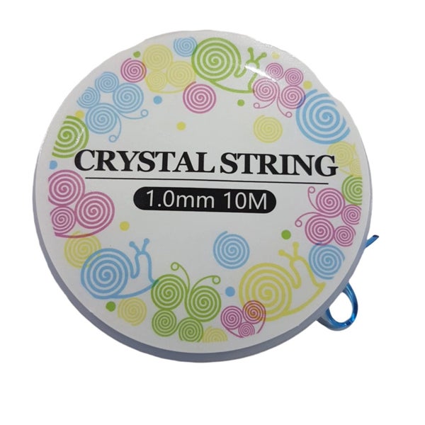 10m 1mm Blue Crystal Stretch Cord Carousel 2