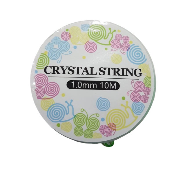 10m 1mm Green Crystal Stretch Cord Carousel 2