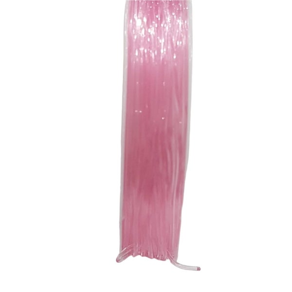 10m 1mm Pink Crystal Stretch Cord Carousel 1