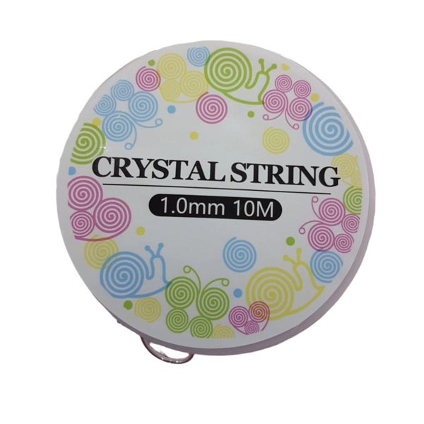 10m 1mm Pink Crystal Stretch Cord Carousel 2