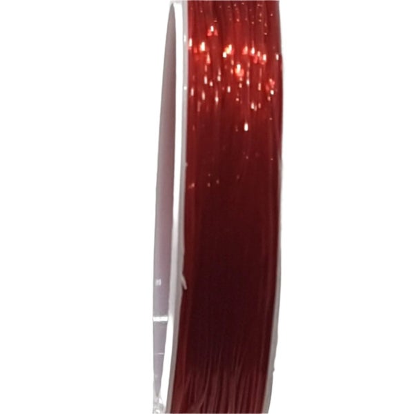 10m 1mm Red Crystal Stretch Cord Carousel 1