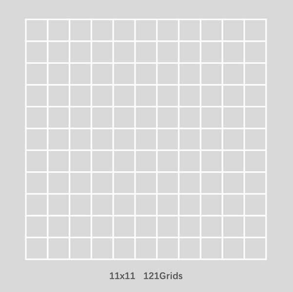 4'' Mesh Trellis Netting Plant Support Elastic ScrOG/ LST/ HST Net With Hooks Carousel 1