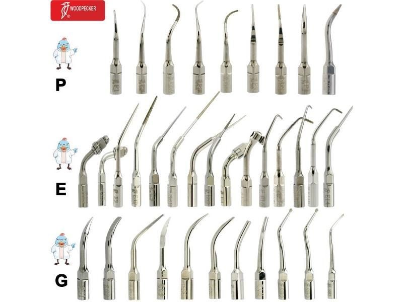 Original Woodpecker Dental Ultrasonic Scaler Tips Dentistry Ultrasound Tip P E Carousel 2