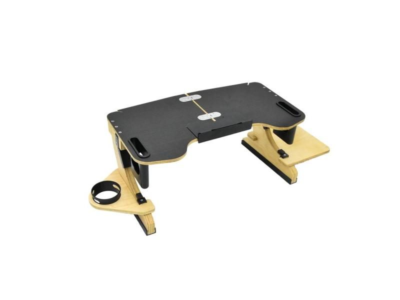 Adjustable Laptop Folding Table Aluminum Alloy Standing Desk For Home Office Carousel 2