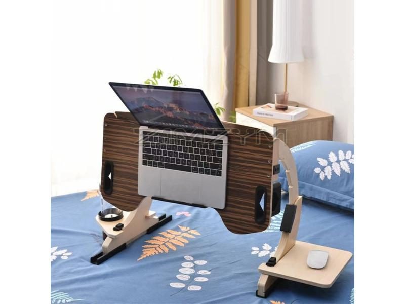 Adjustable Laptop Folding Table Aluminum Alloy Standing Desk For Home Office Carousel 1