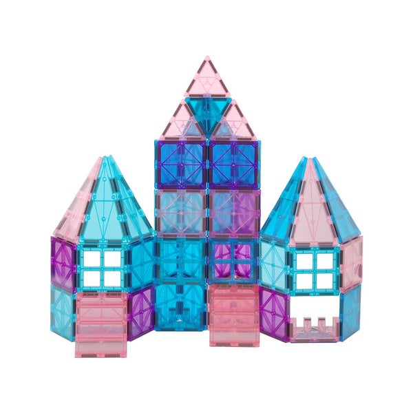 Bopeep Magnetic Tiles Blocks Frozen Toys Building Play for Kids STEM 100PCS Carousel 1