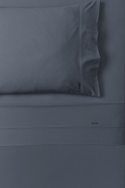Linen House Nara Sheet Set (Bluestone) - King Carousel 1