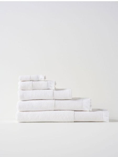 Linen House 800 GSM Eden Bath Mat (White) - 60x80cm Carousel 1