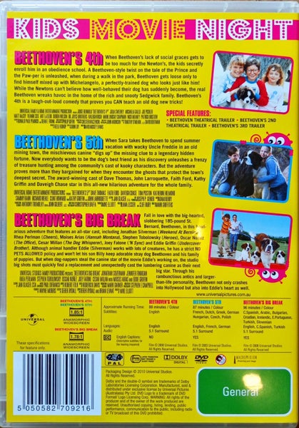 Beethoven's 4th / Beethoven's 5th / Beethoven's Big Break Carousel 2