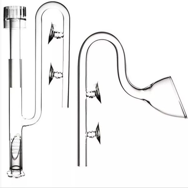 *** Glass filter pipes with skimmer *** lily pipes + 2 meters clear tubing 16mm Carousel 1