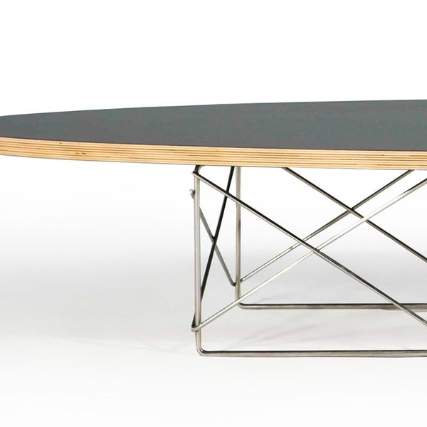 ELLIPTICAL COFFEE TABLE (white) Carousel 2