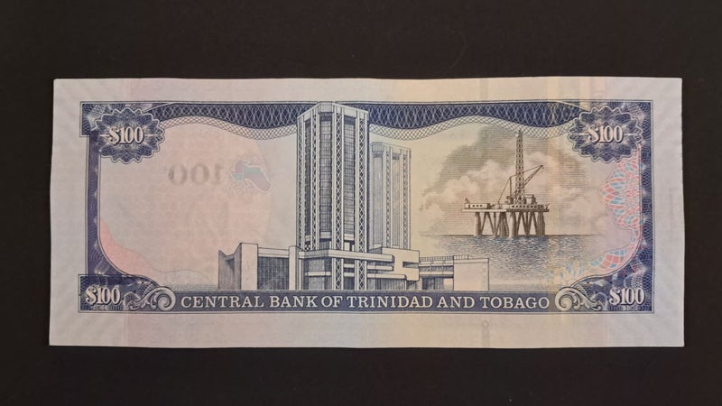 TRINIDAD & TOBAGO 2006, P51a $100 banknote EF Carousel 2