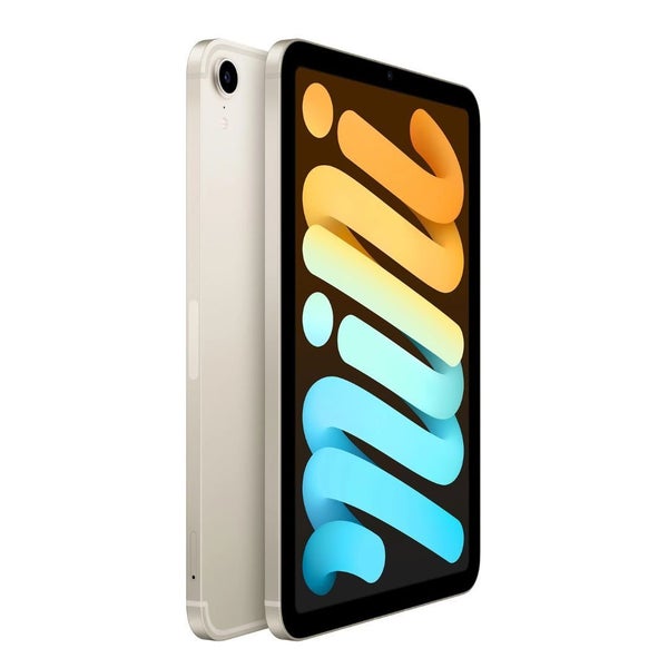 Apple iPad mini 8.3-inch Wi-Fi + Cellular 64GB (6th Gen) - Starlight Carousel 2