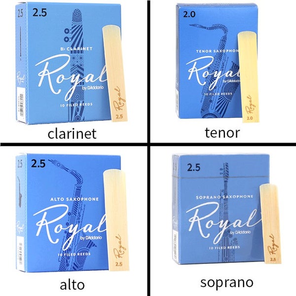 U.S.A Original D’Addario RICO Royal Blue Box Bb Clarinet Reed Bb Soprano Carousel 1