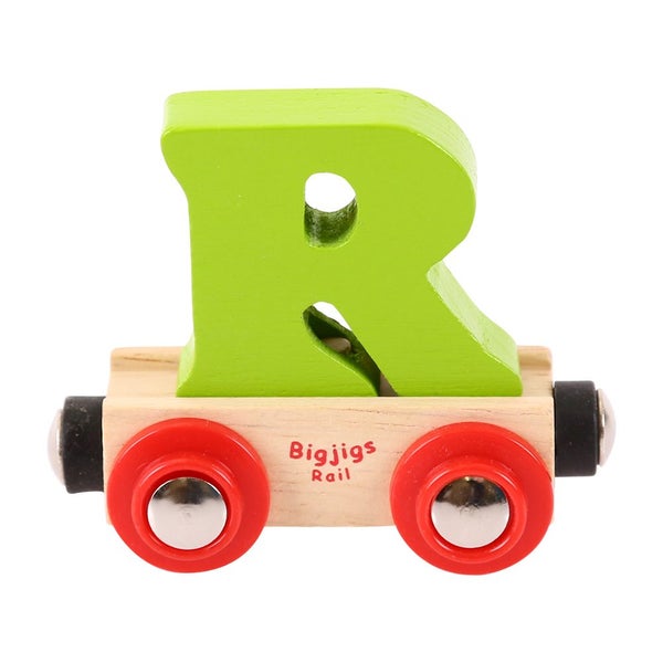 Bigjigs Rail Rail Name Letter R (Green) Carousel 1