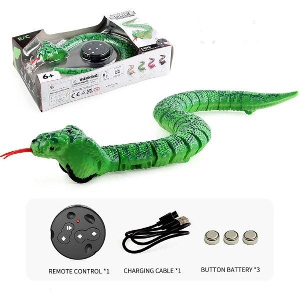 Electronic Cobra Rattlesnake Toy with Remote Control Carousel 2