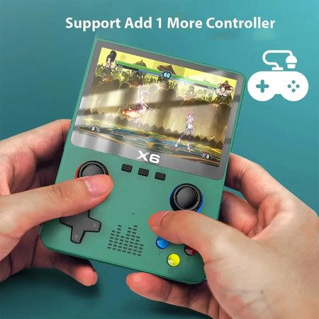3.5Inch IPS Screen Handheld Game Player Dual Joystick 11 Simulators GBA Video Carousel 2