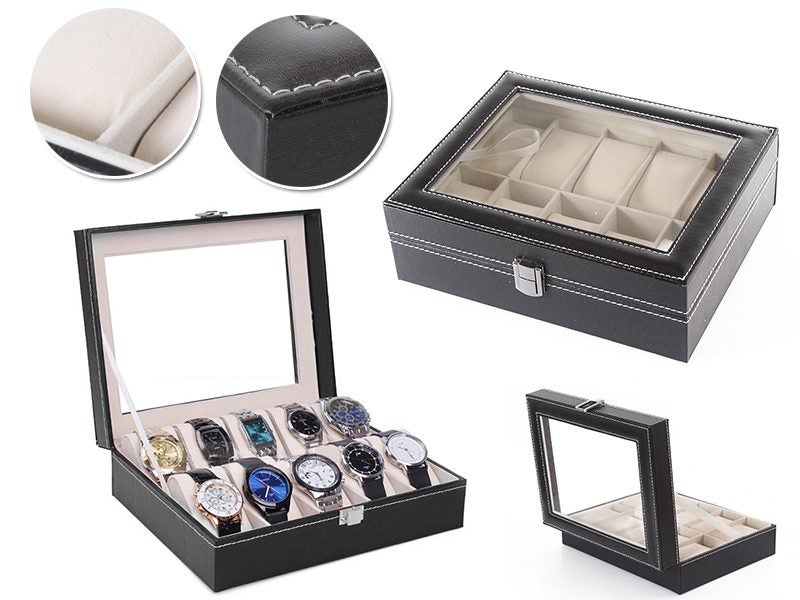 PTN NEW Watch Box Organiser Sale Sale Sale Carousel 12