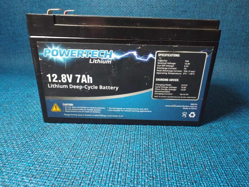 POWERTECH 12.8V 7Ah Battery Carousel 1