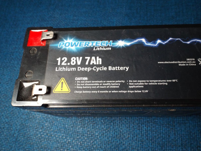 POWERTECH 12.8V 7Ah Battery Carousel 2
