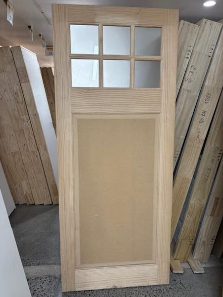 INTERIOR 6 LITE GLAZED DOOR 2080 X 860 Carousel 1