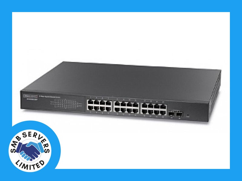 Edgecore ECS2000 26 port Gigabit Layer 2 PoE Switch Carousel 1