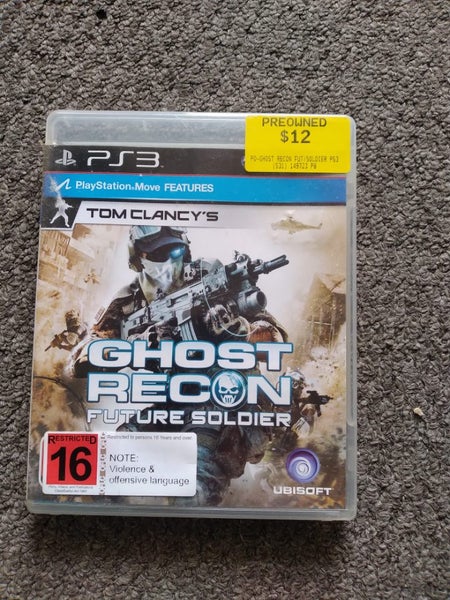 Playstation 3. Ghost recon future solider. Carousel 1