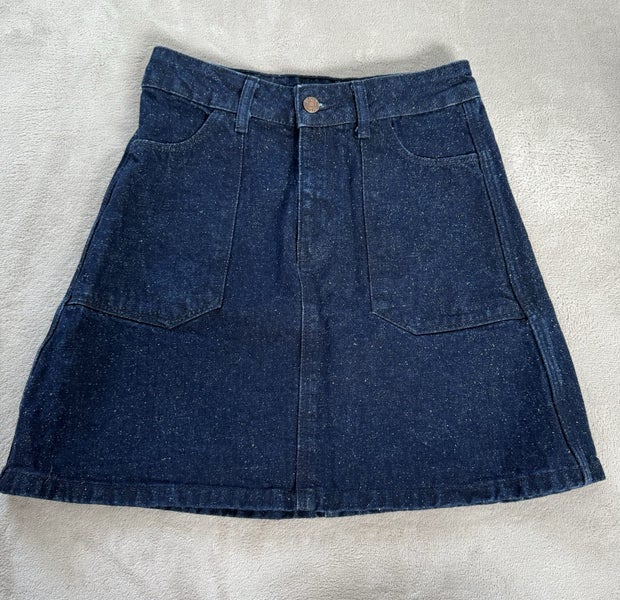 Dr Denim A-Line Skirt - Small Carousel 1