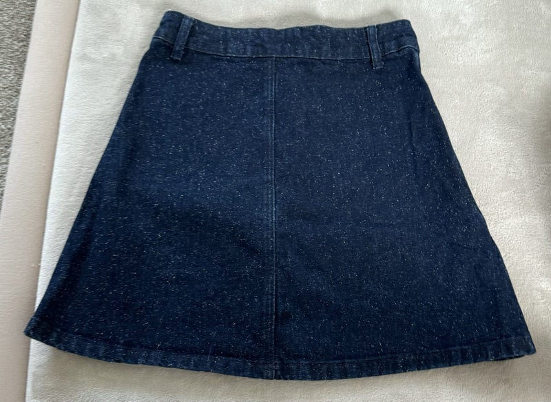 Dr Denim A-Line Skirt - Small Carousel 2