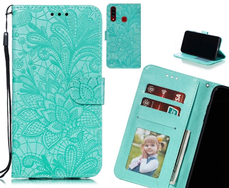 Samsung Galaxy A20s Case Embossed Wallet Slot Case Carousel 1