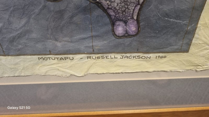 Russell Jackson ''Motutapu & Rakino Islands (1986) NZ ARTIST Carousel 5