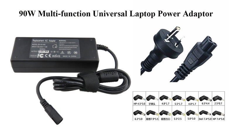90W Multi-function Universal Laptop Power Adaptor Carousel 1