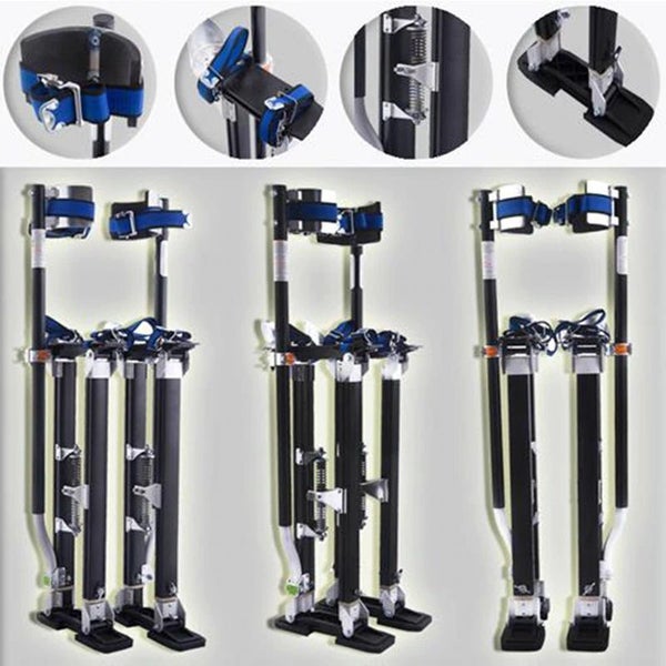 New Aluminium Adjustable 610-1020mm Anti-Skid Stilts (FREE SHIPPING) Carousel 7