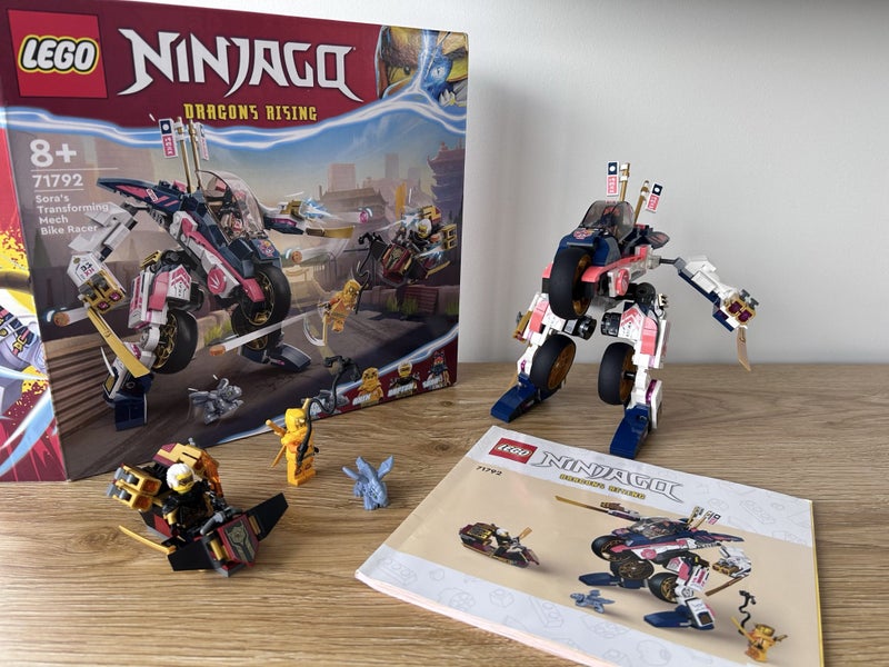 Lego Ninjago Sora’s Transforming Mech Bike Racer Carousel 1