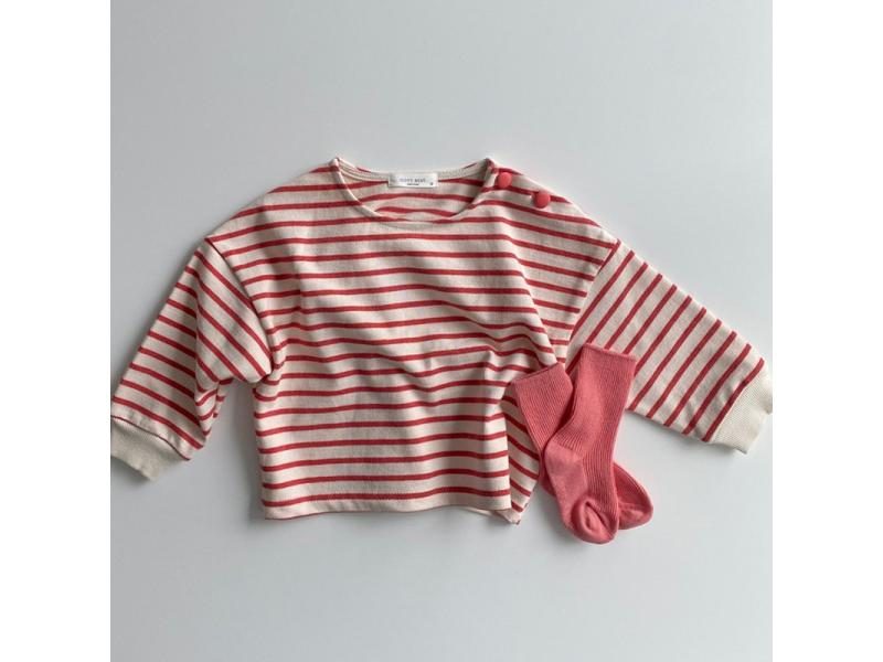 Fashion Baby Girl Striped T Shirts Cotton Long Sleeve Tops For Boys Infant Kids Carousel 1