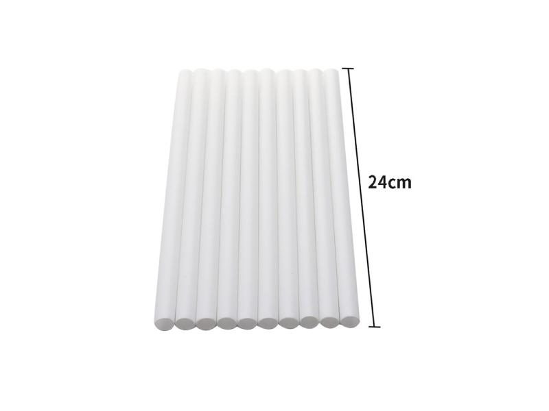 10pc Plastic Cake Dowel Rods Cake Support Rods White Carousel 1