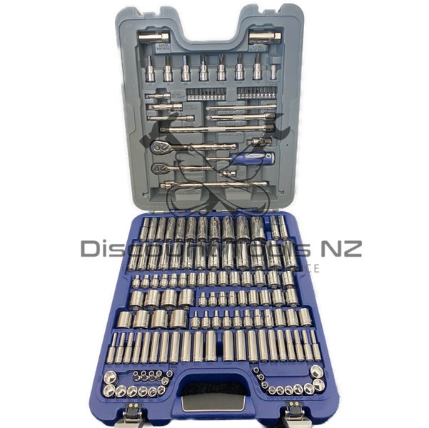 Blue Point Tools 1/4" & 3/8" Drive Socket Set 155pcs BLPGSSC155 Carousel 1
