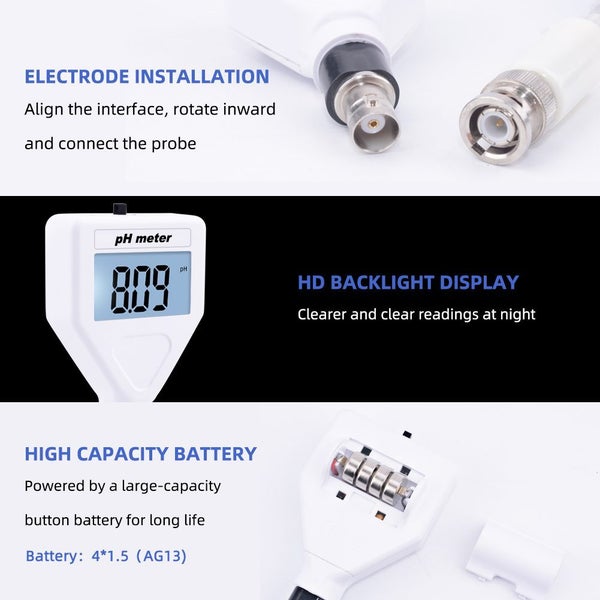ph meter skin ph meter PH-98218 Skin PH Meter Acidimeter Tester Replaceable Carousel 1